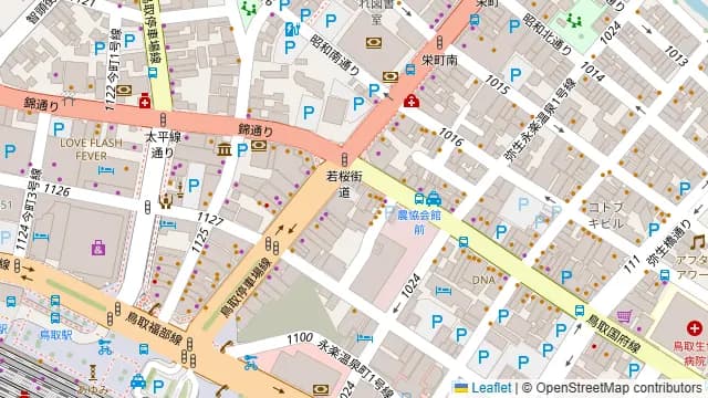 あぶり屋の周辺地図