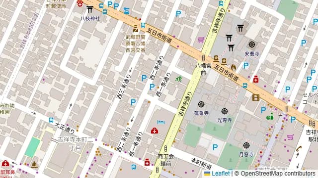 ALEGRIA kichijoji(アレグリア吉祥寺)の周辺地図