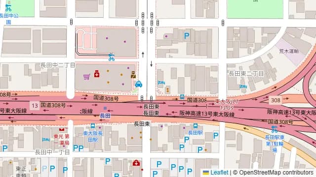 うまいもの処 ゆめぜん 東大阪の周辺地図