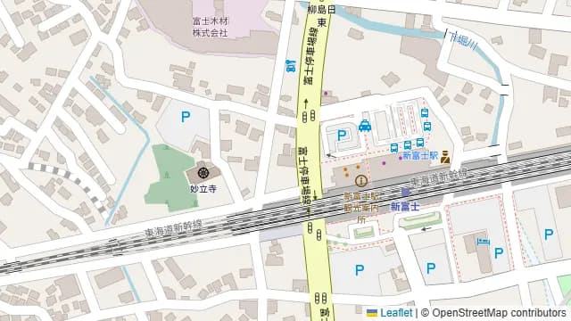 まるごと駿河湾の周辺地図