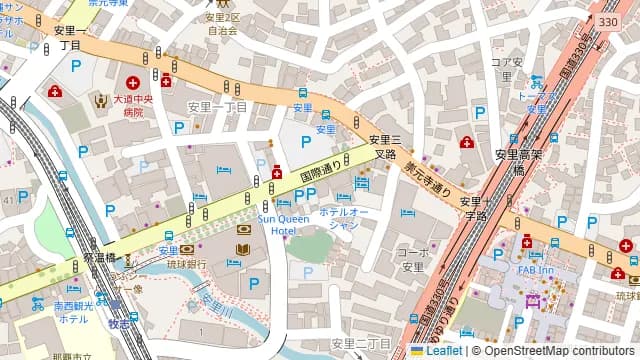 Ristorante CROSS47の周辺地図