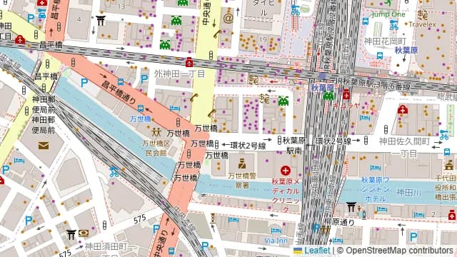 グレイドパーク秋葉原の周辺地図