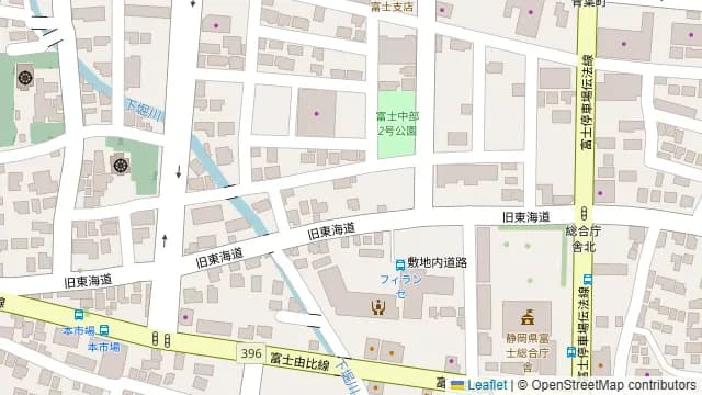 Zackの周辺地図