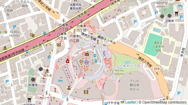 THE SUN & THE MOON(THE MOON)の周辺地図