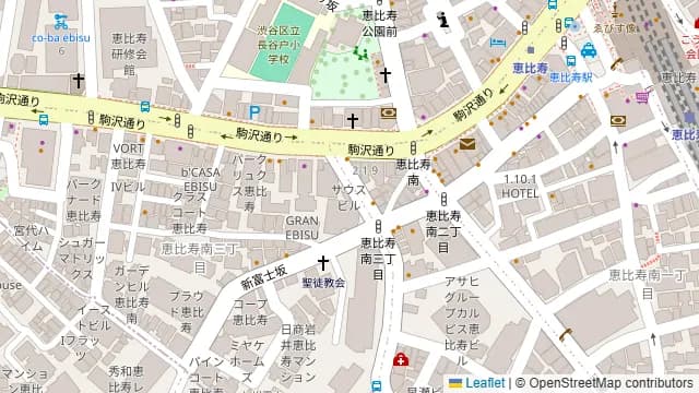 TRATT. USHIGORO 恵比寿店の周辺地図