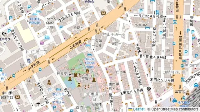 Pizza Terrace Legareの周辺地図