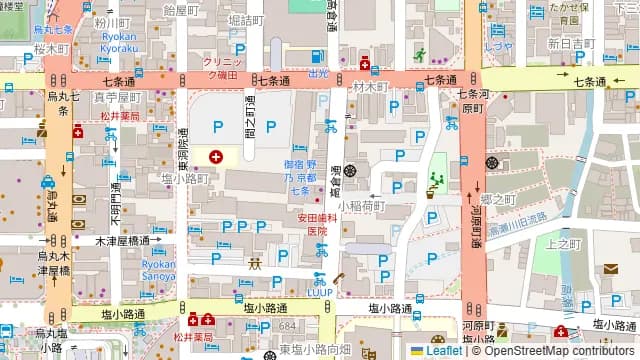 京都駅前ステーション603の周辺地図