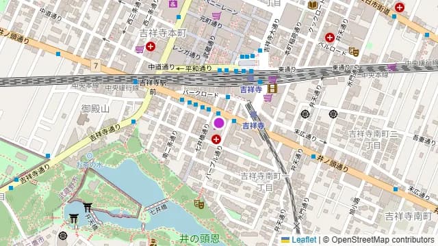 BasisPoint 吉祥寺マルイ店の周辺地図