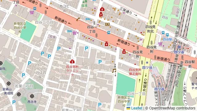 まうまう四ツ谷 長崎歳時記の周辺地図