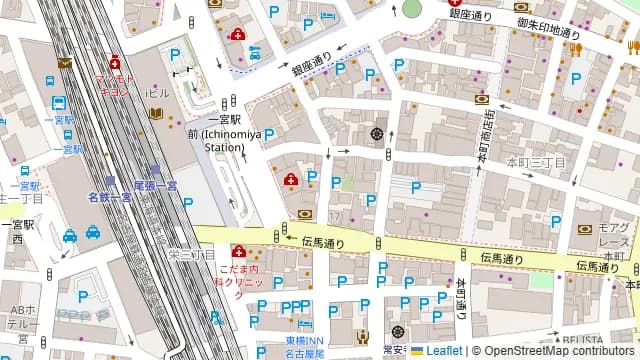 いなせ 寅"衛門の周辺地図