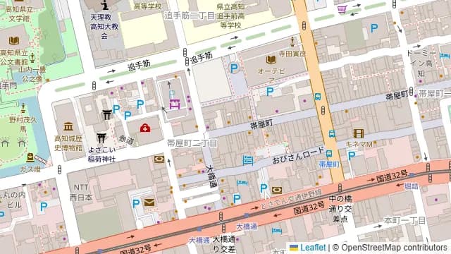 NIBANGAIの周辺地図