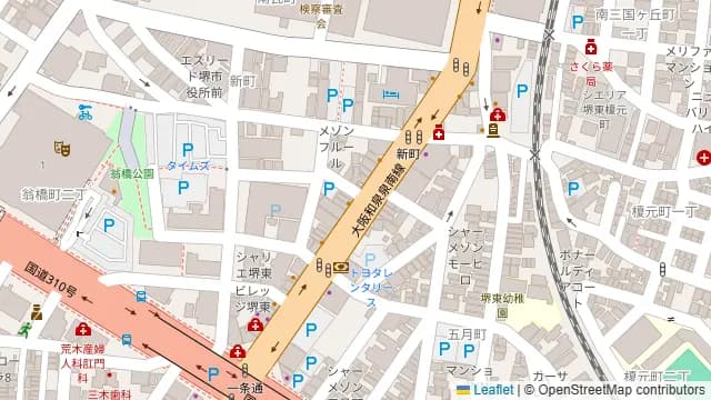 肉バル ガシキッチンの周辺地図