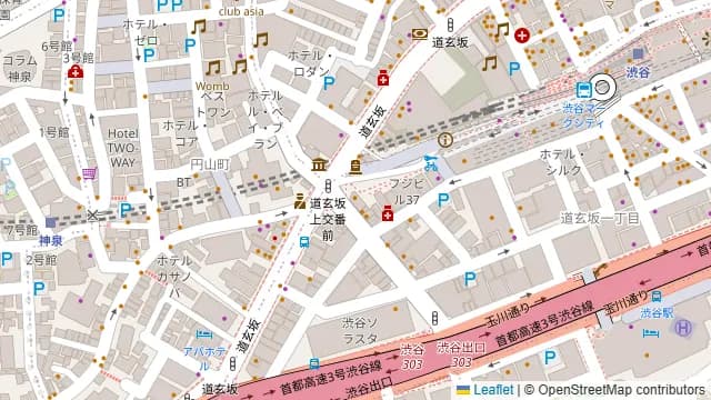 SOUND BAR HOWLの周辺地図