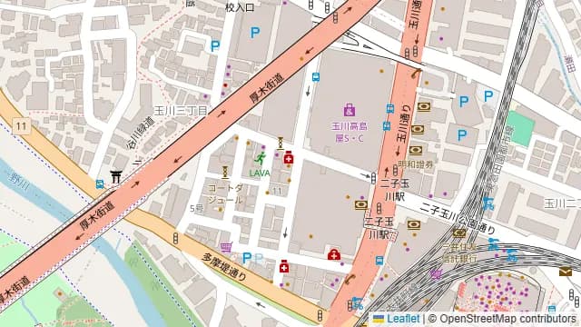 タカズ ビストロ ヴィエスの周辺地図