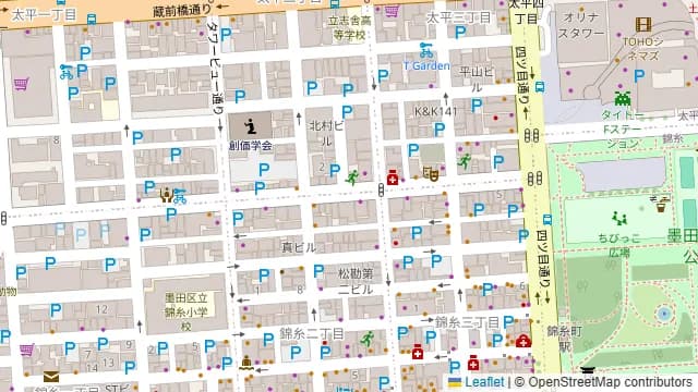 MPCビル 錦糸町の周辺地図