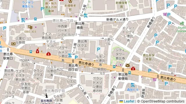 LUXISの周辺地図