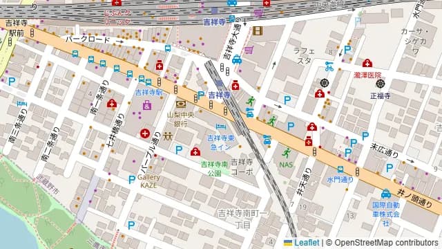 ESOLA(エソラ)吉祥寺駅前店の周辺地図
