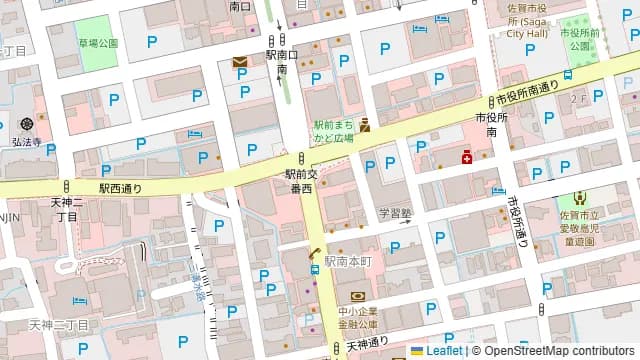網焼きジンギスカン 羊肉酒場 悟大 佐賀駅前店の周辺地図