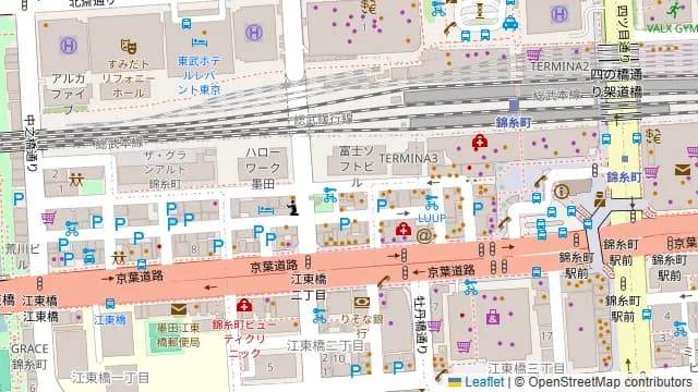 キンシチョウGoburinの周辺地図