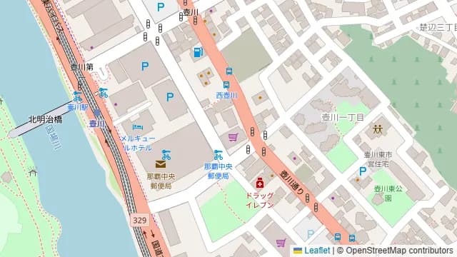 みんなの貸会議室那覇壺川店の周辺地図