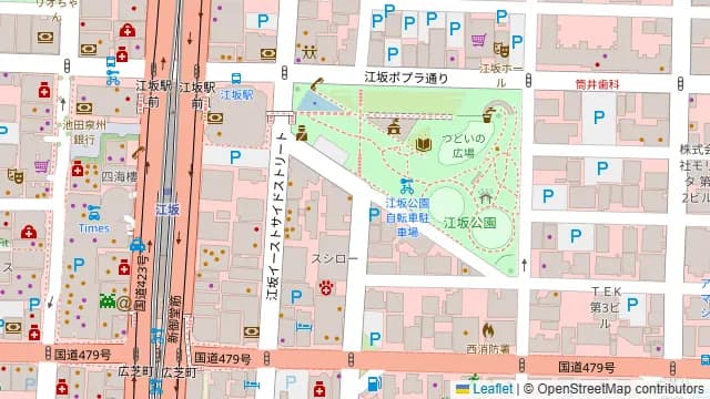 かに道楽 江坂店の周辺地図