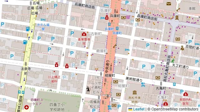 イタ飯酒場 サルーテの周辺地図