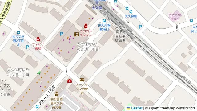 くいもの屋わん 兵庫大久保駅前店の周辺地図