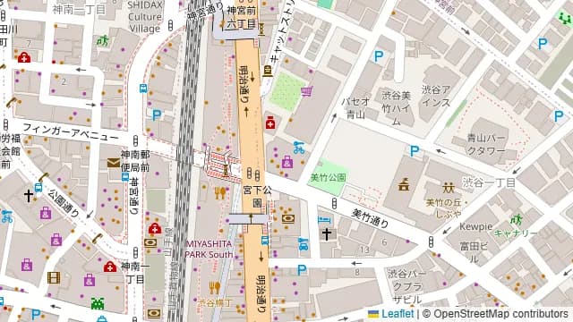 ザ・レギャン・トーキョーの周辺地図