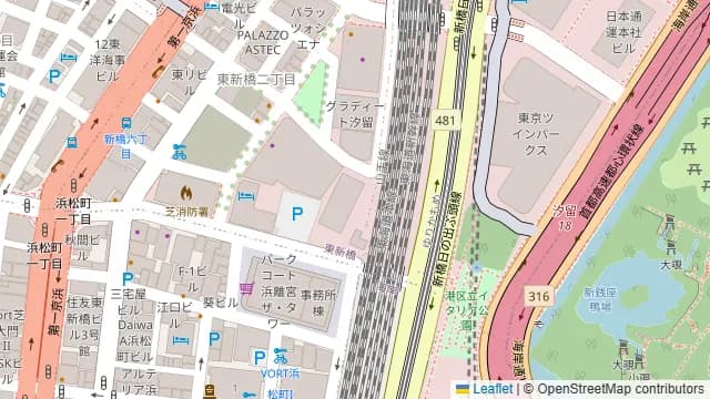 沖縄居酒屋 パラダヰス 大門・浜松町の周辺地図