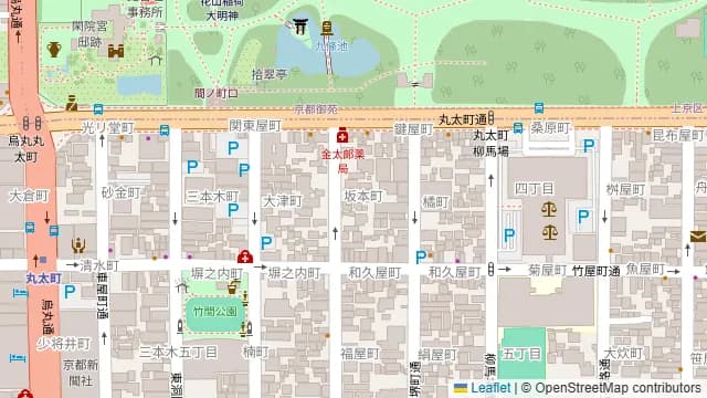 ギャラリー八角の周辺地図