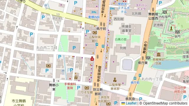 富士のてっぺんの周辺地図