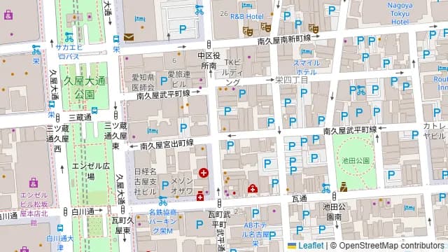 Virdweac(ヴァードウィーク)栄の周辺地図