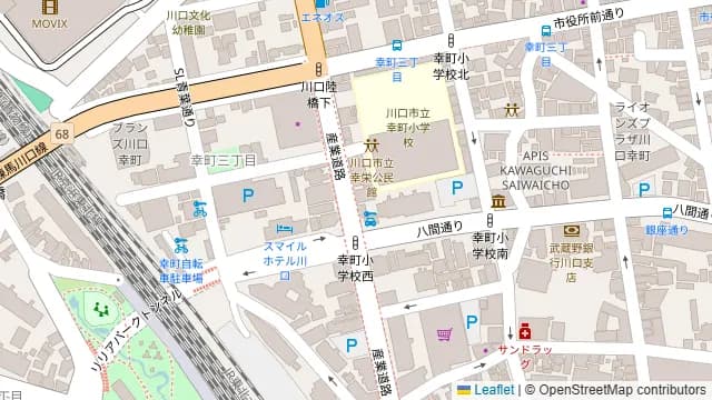 酒場わたなべの周辺地図
