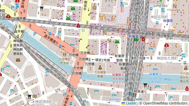 グレイドパーク秋葉原の周辺地図