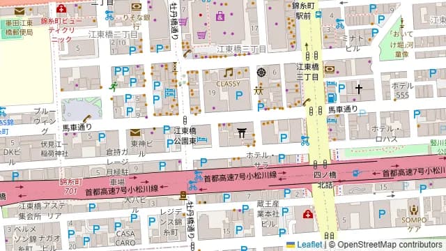 relact錦糸町の周辺地図