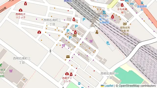 TAKUバルの周辺地図