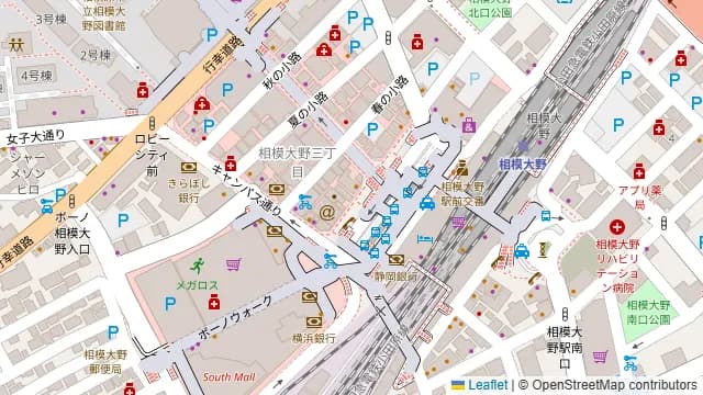 個室居酒屋 宵灯 相模大野店の周辺地図