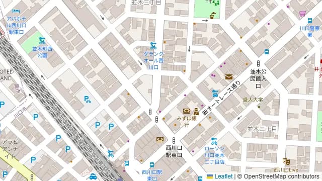 駅前スタジオプランタンの周辺地図