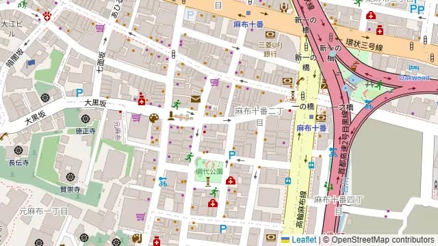 Lau-Lau(ラウラウ) 麻布十番店の周辺地図