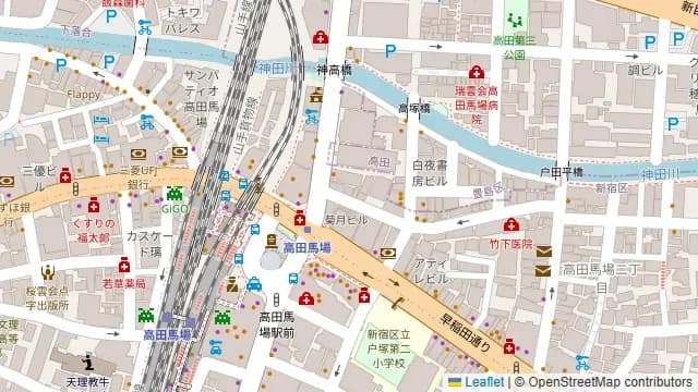 イタリアン大衆酒場 HARUTAの周辺地図