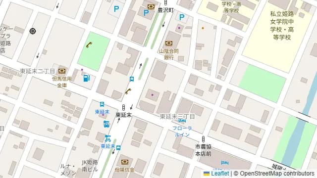 「姫路スタイル」会議室の周辺地図