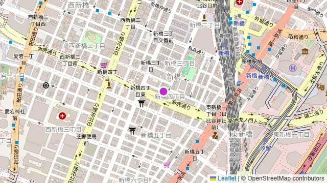 新虎ガーデンの周辺地図