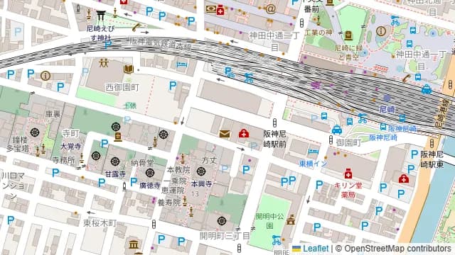 創肴旬菜はじめの周辺地図