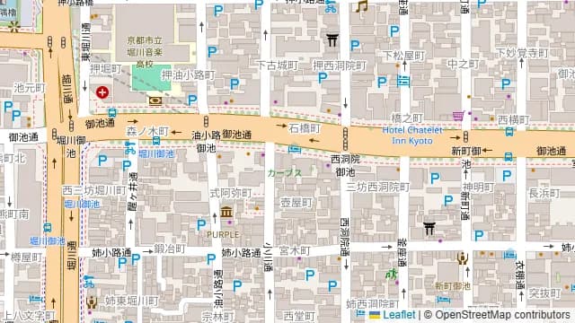 スタジオレンブラントの周辺地図