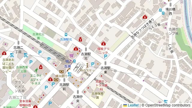 大衆とり酒場 とりいちず 古淵店の周辺地図