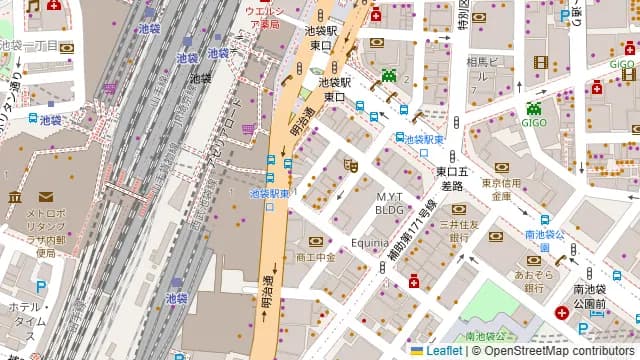 完全個室居酒屋 串ばってん 池袋店の周辺地図