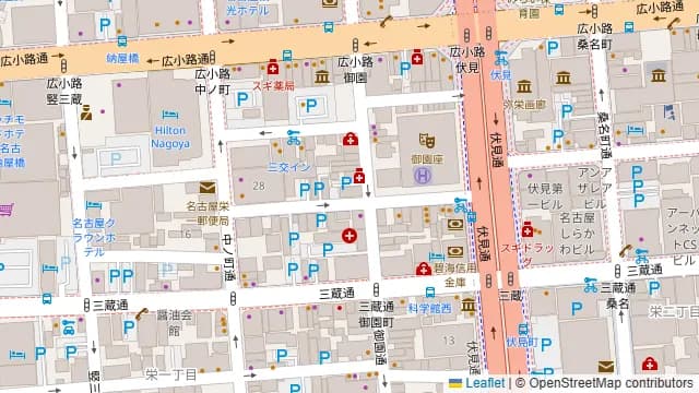 リノスペキッチン伏見ミソノの周辺地図