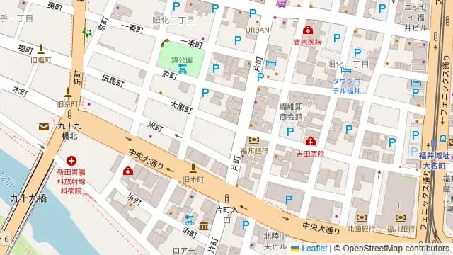 越前がに・和食個室ダイニング柳月亭の周辺地図