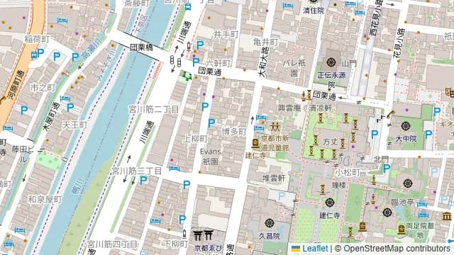 京都天狼院の周辺地図
