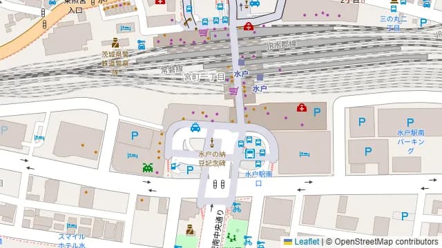 れんま 水戸駅サウスタワー店の周辺地図